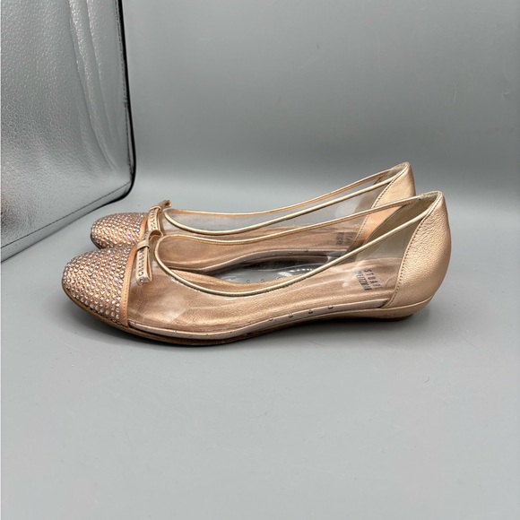 Stuart Whitman Rhinestone Flats - Picture 2 of 5